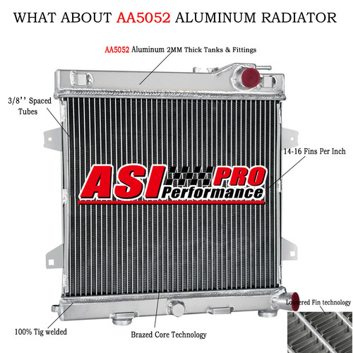 42mm radiateur aluminium - 42mm,