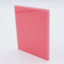 Lastra plexiglass rosa chicco pieno su misura spessore 3 mm