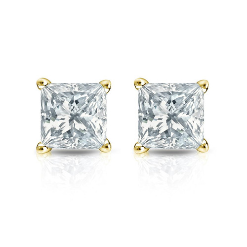 Orecchino oro con - oro, diamanti