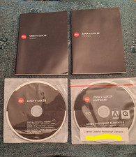 Leica V-LUX 20 manuale stampato e CD e DVD con Adobe Photoshop Elements