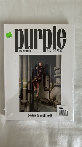 Purple magazine issue - magazine, 45