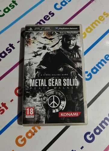 Sony psp metal gear peace - gear,