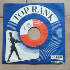 The ISLANDERS-The Enchanted Sea/Pollyanna  7"  45 giri    ITALIA  1959 Top Rank