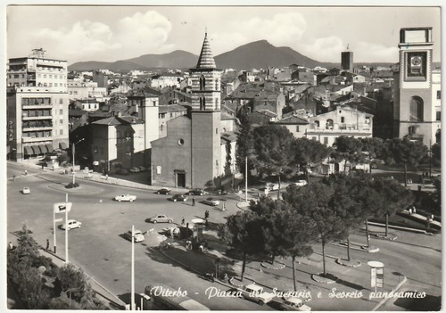 Viterbo piazza del sacrario - del,