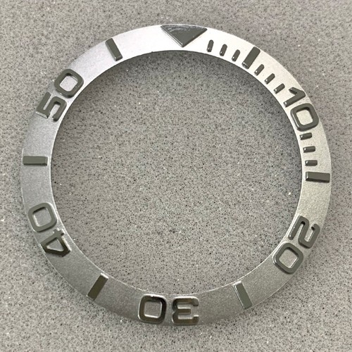 38mm acciaio orologio lunetta - acciaio,