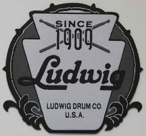 Ludwig tamburo iron patch - tamburo,