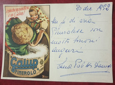 CARTOLINA PUBBLICITARIA GALUP PANETTONE  PINEROLO 1952 BL