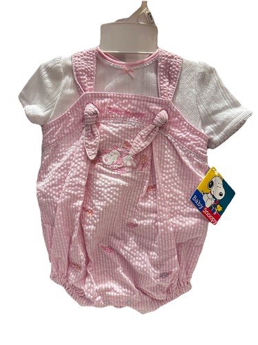 Salopette rosa vintage bambino