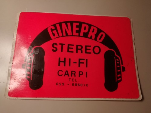 Adesivo sticker vintage anni