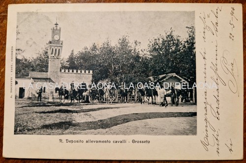 Cartolina grosseto deposito - cartolina,