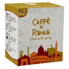 100 Capsule Caffè Di Roma Miscela MINERVA Compatibili Nespresso Intenso