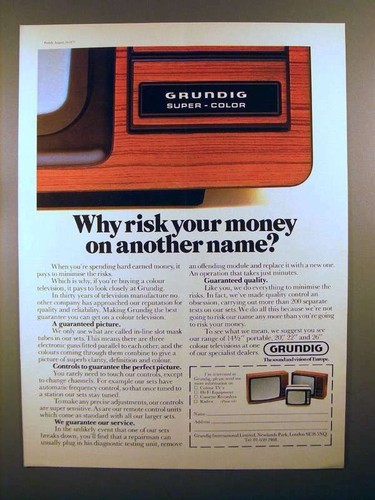 Pubblicità televisiva grundig - pubblicità,