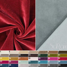 Tessuto Velluto Al Metro Tinta