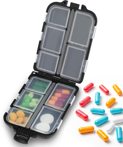 Porta pillole con - pillole, 10