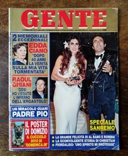 AL BANO E ROMINA POWER Rivista GENTE 1984 RARE Leggere Descrizione 