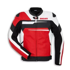 DUCATI Giubbotto Moto in Pelle