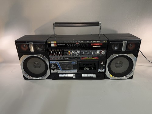 Radio boombox vintage - vintage, lasonic