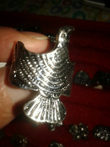 Anello teschio acquila misura - anello,