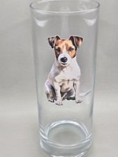 jack russell doggy Glass Great Gift Idea