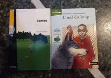 L'oeil du lup e contes, due libri in francese per bambini e ragazzi