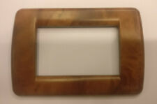 Placca 3 moduli VIMAR IDEA RONDÒ metallo pressofuso - modello 16753