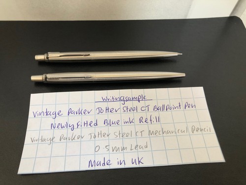 Vintage parker jotter - vintage, steel