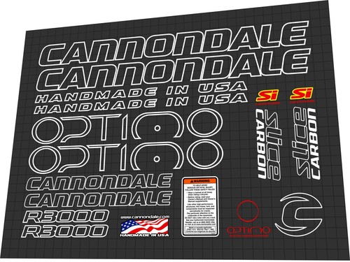 Set decalcomanie cannondale - set,