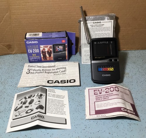 2003 casio 200 color - casio, tv-200