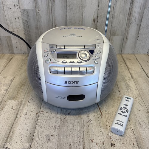 Sony cfd e95 radio cassette - sony,