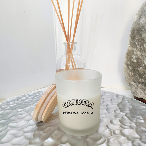 Candela personalizzata con - candela,