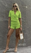 ZARA NUOVI pantaloncini verdi