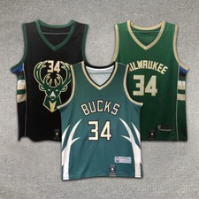 Nuovo Maglia da basket Antetokounmpo#34 Adulti Champion Edizione Cucita
