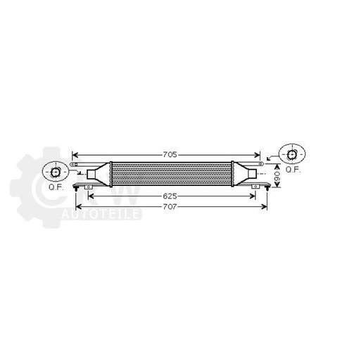 Intercooler per opel corsa - opel, d
