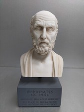 Busto scultura di Ippocrate su