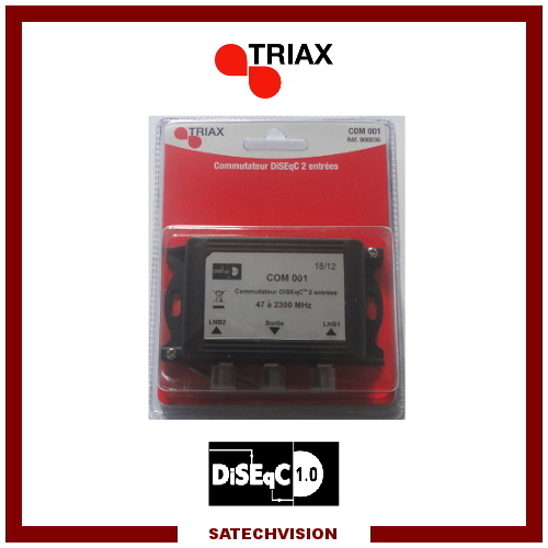 Commutateur diseqc triax - commutateur,