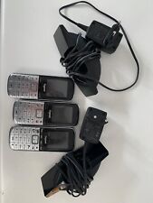 GIGASET DECT CORDLESS GUASTI TRE PEZZI E DUE DI BASE RICARICA