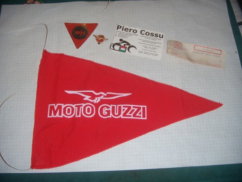 Moto guzzi bandierina pin - moto,