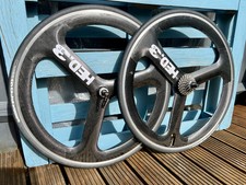 Set ruote Hed 3 razze carbonio