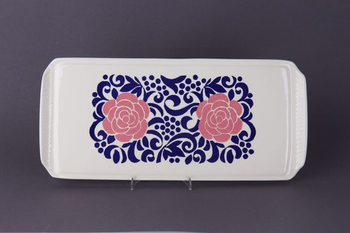 Piatto torta reale ceramica - piatto,