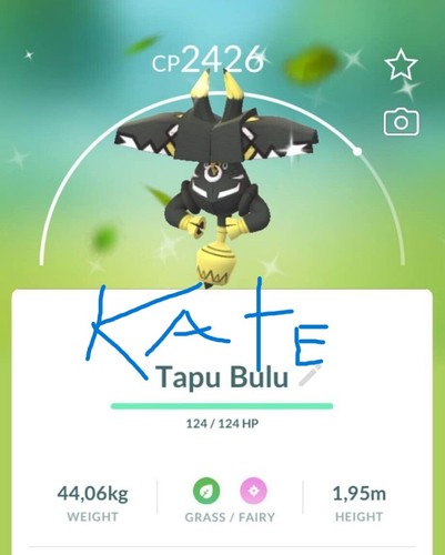 Shiny tapu bulu p - ✨,