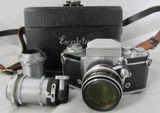 FOTOCAMERA EXAKTA VAREX-IIa CON TUBI DI PROLUNGA PER MACRO