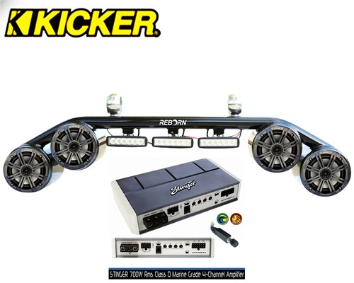 Wakeboard tower speaker light - wakeboard,