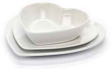 Servizio di 18 piatti a Cuore