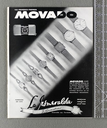 1941 movado watch - and, ermeto