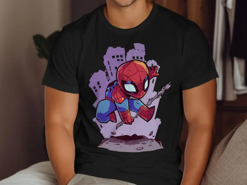 Shirt spiderman cartone - t-shirt,