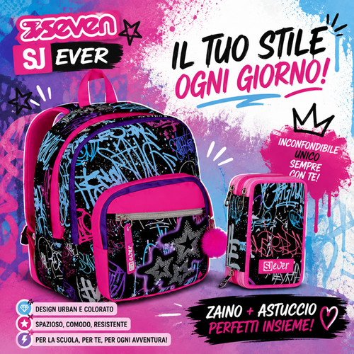 Kit zaino astuccio 3 - +,