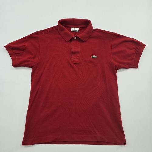 Polo lacoste ragazzo rossa - lacoste,