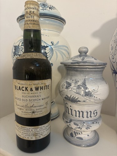 Whisky vintage black white - black,