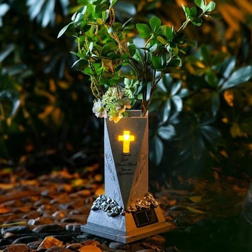Croce tomba vaso fiori - , energia