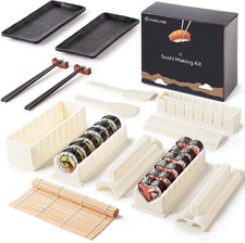 Kit per fare sushi varie forme 17 Pz Sushi Maker - ROSSO / BIANCO